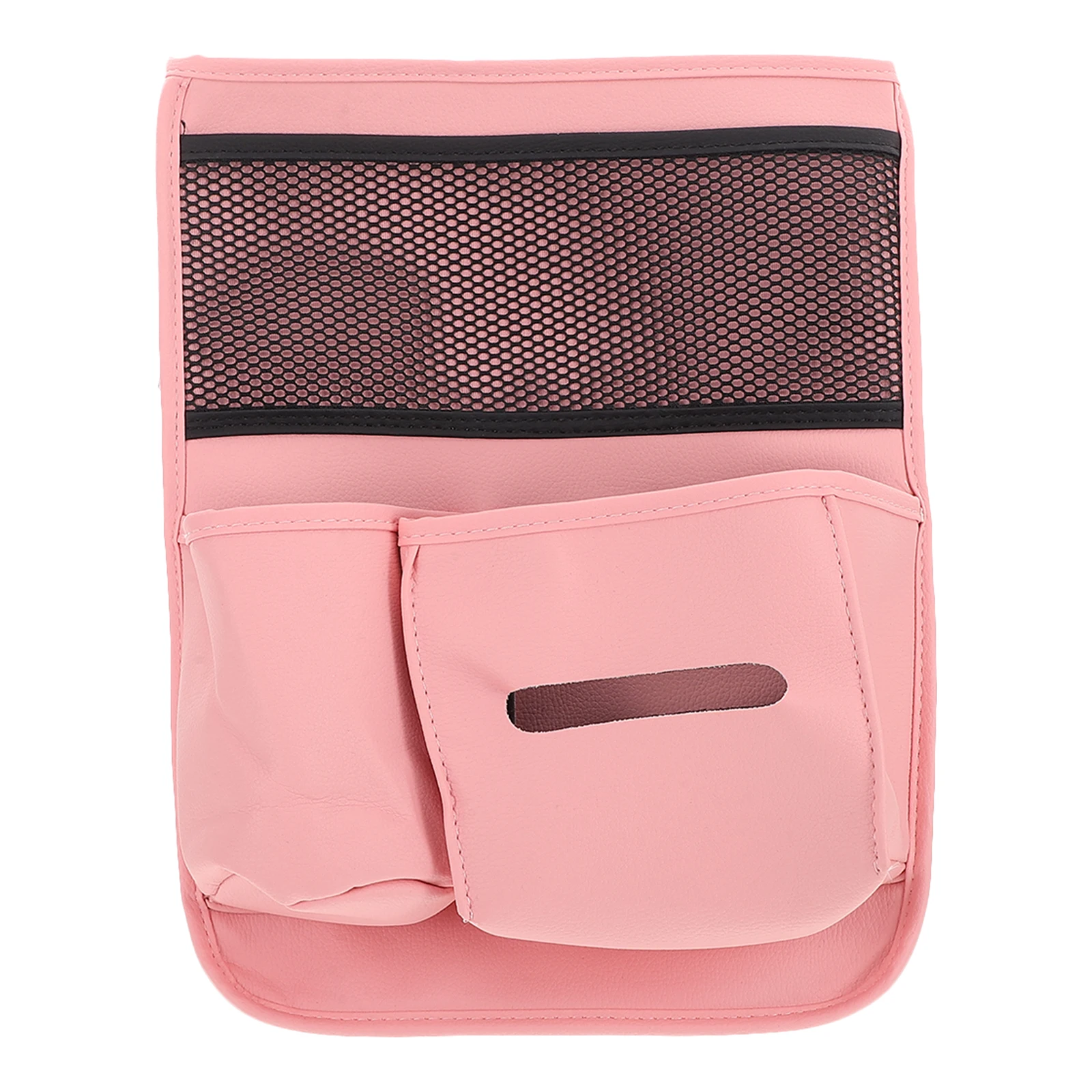 

Car Seat Storage Bag Multifunctional Organizer Durable Mesh Pocket Front Side Console Accessories Women Purse Storage Car
