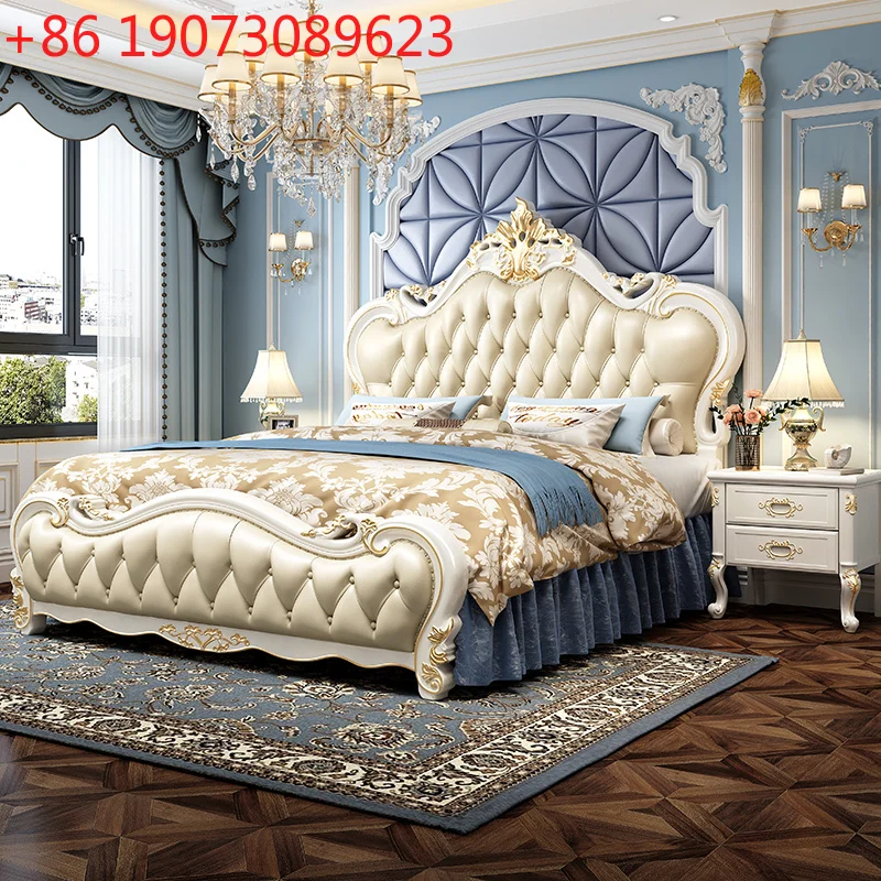 

Европейская простая кровать Queen Baby, роскошная современная скандинавская принцесса