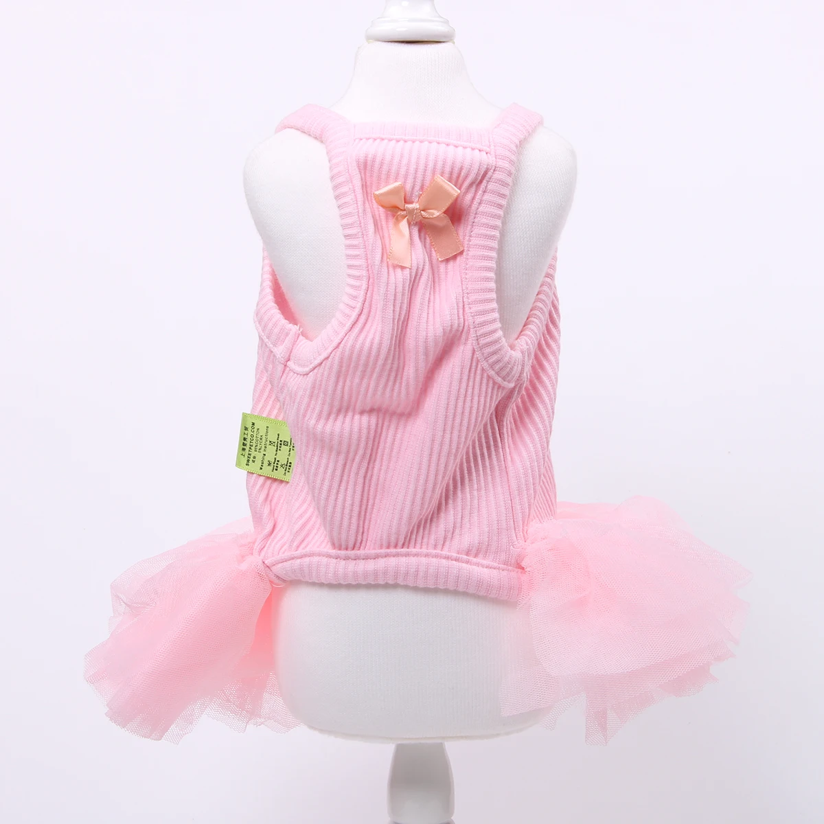 Princess Dog Cat Dress Tutu Necklace Design Pet Puppy Skirt Spring/Summer Clothes Outfit 5 Sizes 2 Colours