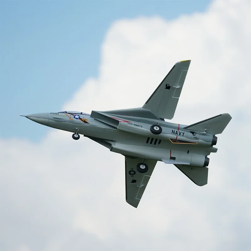 Xfly duplo 40mm F-14 lutador rc avião de voo rápido modelo elétrico aeronave asa fixa brinquedo de controle remoto para aficionados