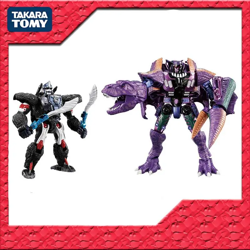 

Оригинальные фигурки TAKARA TOMY Трансформеры Optimus Primal Megatron из ПВХ, фигурки героев аниме, модели игрушек