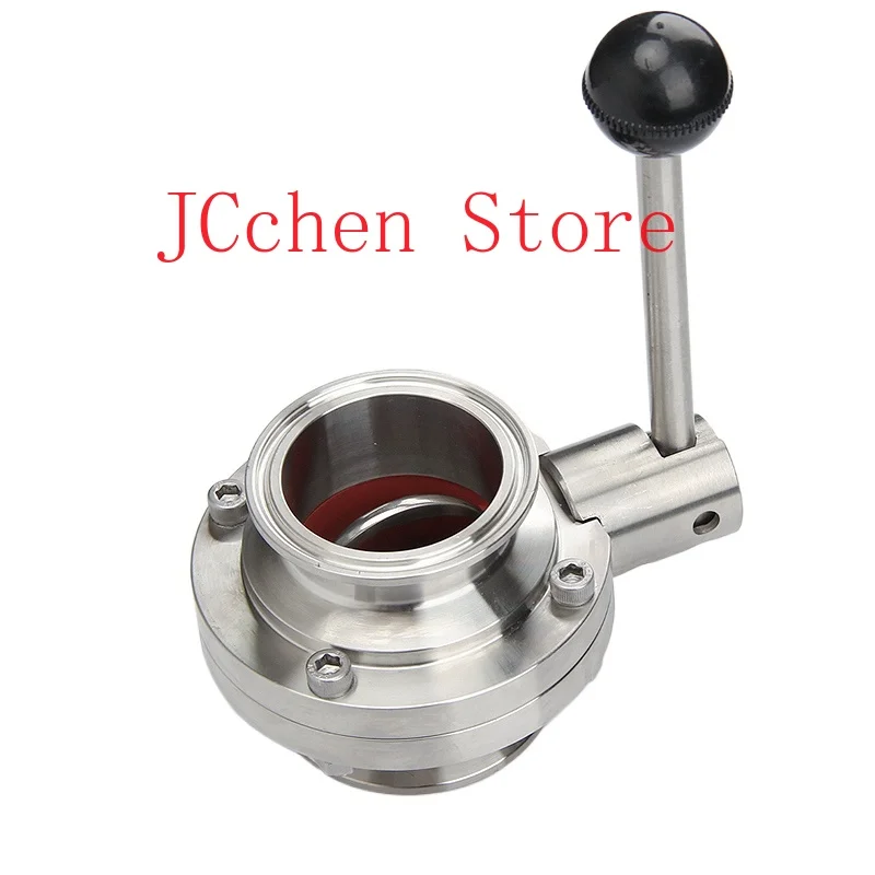 

Heavy Duty 10 Bar SUS 316 Stainless Steel 19-133mm 1.5" 2" -5" Tri Clamp Sanitary Butterfly Valve Flow Control Homebrew