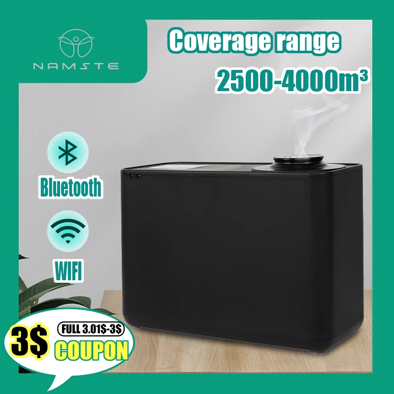 NAMSTE 3000m ³ Home Diffuser Essential Oil Aromatherapy Machine Bluetooth WiFi Perfume Spray Hvac Air Purifier Home Appliances