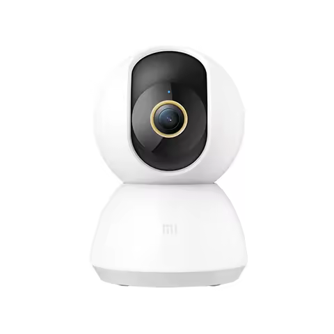 Xiaomi 360 ° Câmera de Segurança Inteligente para Casa Mi PTZ 2K Webcam 1296P 3 Megapixels com Detecção Humana por IA e Visão Noturna, Compatível com Mijia