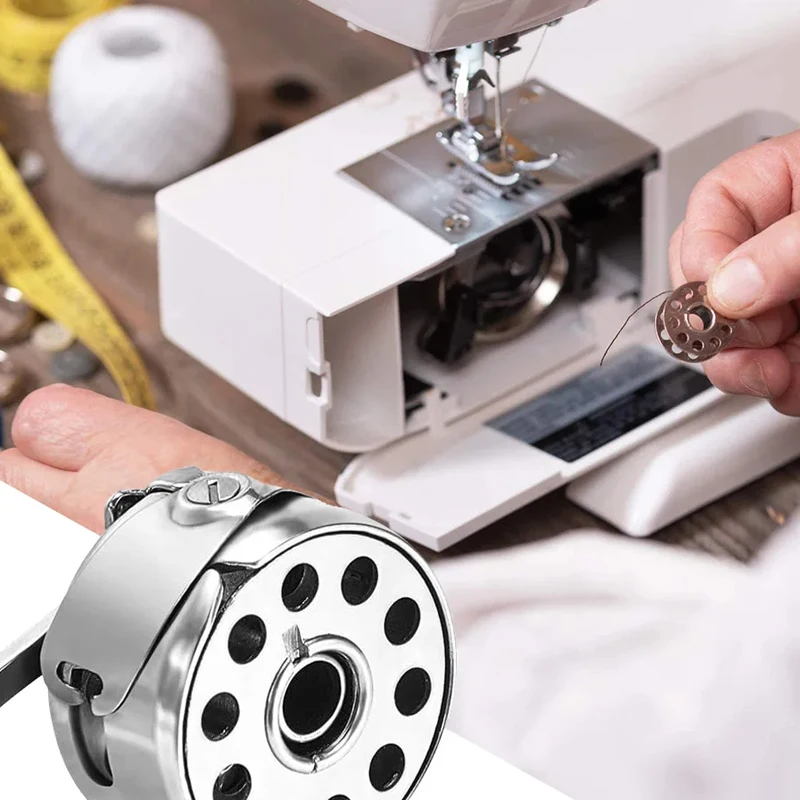 Metal/plastic 12/20pcs Spools, Brothers, Singers, Anime, Etc. Sewing Machine Spools, Sewing Machine Accessories image 5