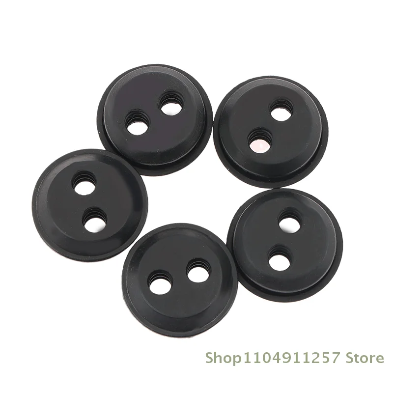 

5Pcs Rubber Grommet 2 Holes Fuel Gas Tank Seal Grommet For Hedge Trimmer Weed Eater Brush Cutters Replacement Garden Supplies