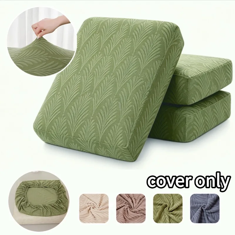 1/2/3 Seater Jacquard Outdoor Stretch Sofa Cushion Covers Single Anti-dirty Sectional Sofa Cover Soft Furnitur Protector Home