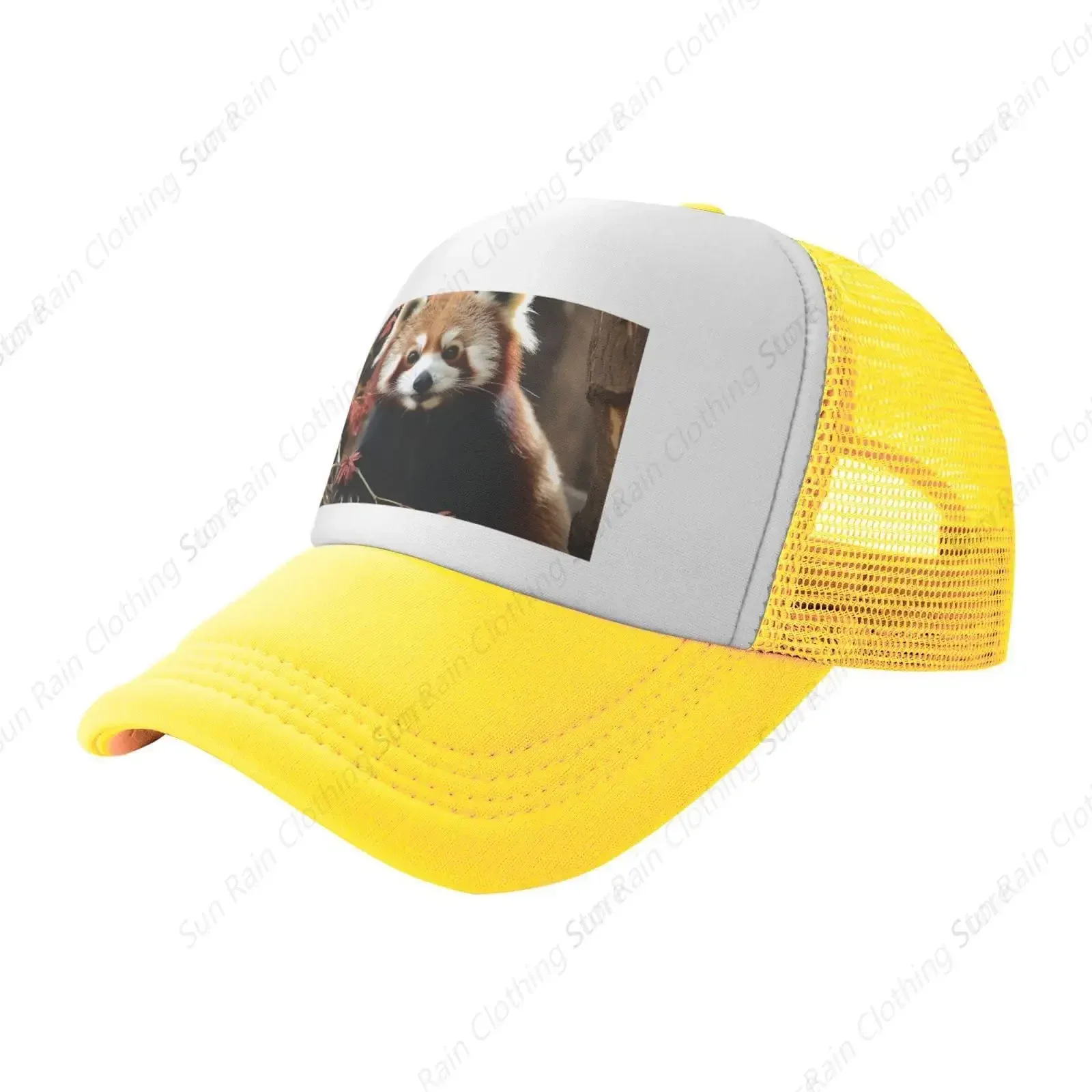 New Basketball Cap Red Pandas Golf Dad  Mesh  Hat For Men Women Adjustable Baseball Hats
