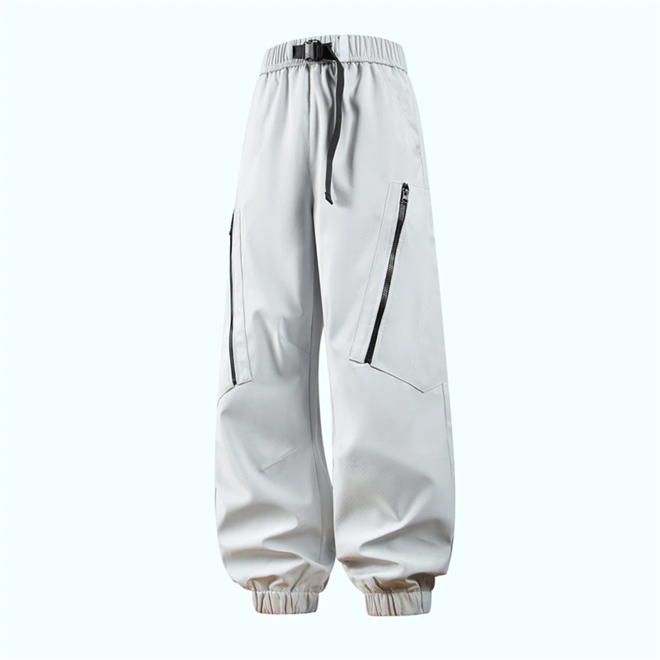 Camp Jogger Pants Men Windproof Waterproof Sweatpants Elastic Waist Fashion Casual Outdoor Joggers Male