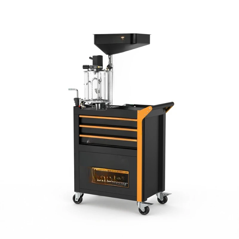 Pneumatic engine large-capacity mobile auto repair tool cart