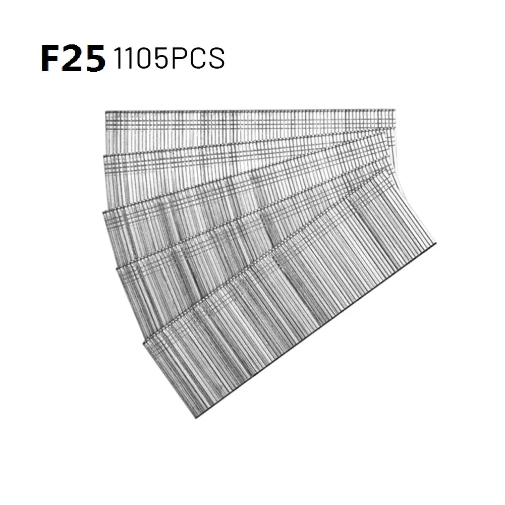 Imagem -04 - Rij Gás Straight Brad Nails Gun Multifuncional Air Meubels F10 F15 F20 F25 F30 Niet Vast 1105 Pcs