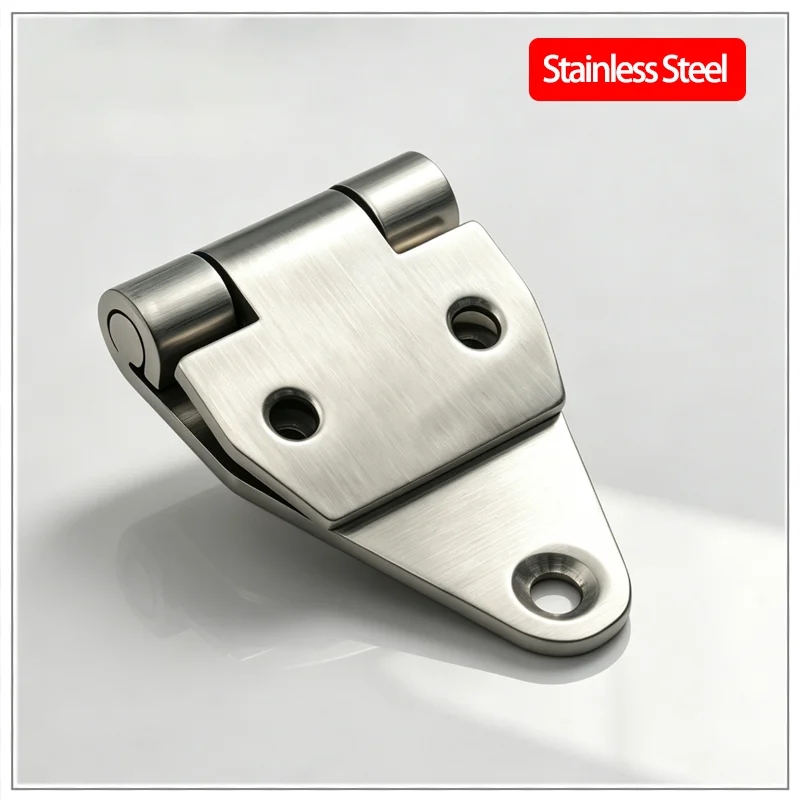 4pcs Stainless Steel Door Hinges for Industrial Electrical Machinery Equipment Refrigerators with Thickened Heavy-Duty Bearings