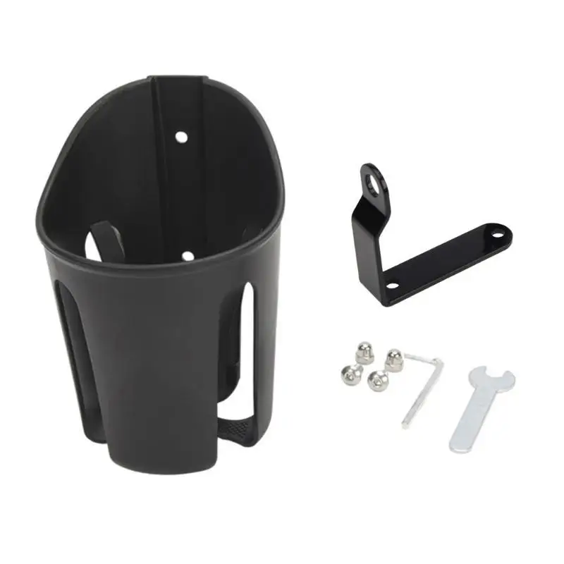 

02DE Convenient Cup Holder Adjustable Width Cup Holder for Students Riding Scooters