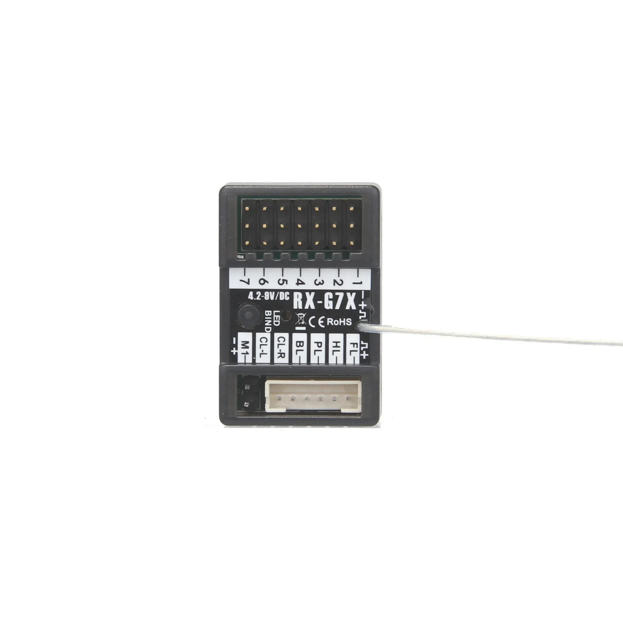 NEEBRC 7CH 2,4 GHz Funksystem-Sender mit 6-poligem Lichtstecker-Empfänger für MN82 MN99S MN168 MN78 Crawler Upgrade – Detail 21