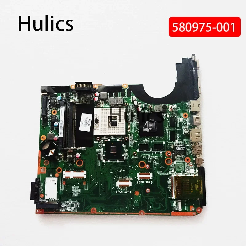 Hulics Used For HP Pavilion DV6T-2300 DV6-2000 Laptop Motherboard 580975-001 DA0UP6MB6F0 PM55 GT230M Main Board