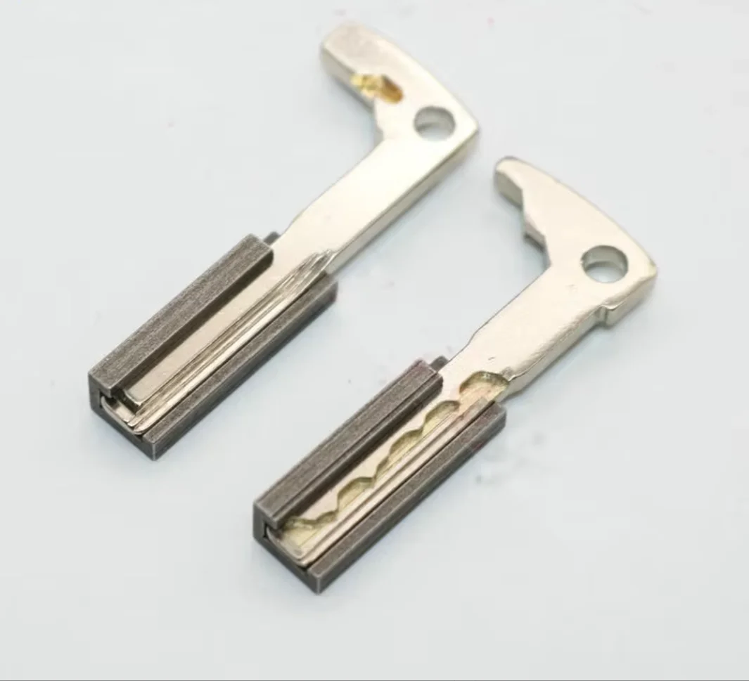 2PCS/Lot HU64 Duplicating Fixture Clamp For Mercedes Benz Key Blank Key Cutting Machine Key Cutter Machine Part Accessories
