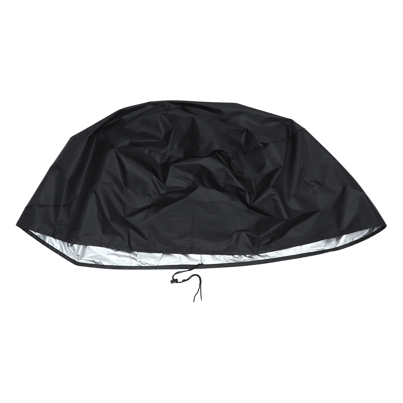 

Round Fire Pit Cover for Stove Protection Protector Outdoor Covers Polyester