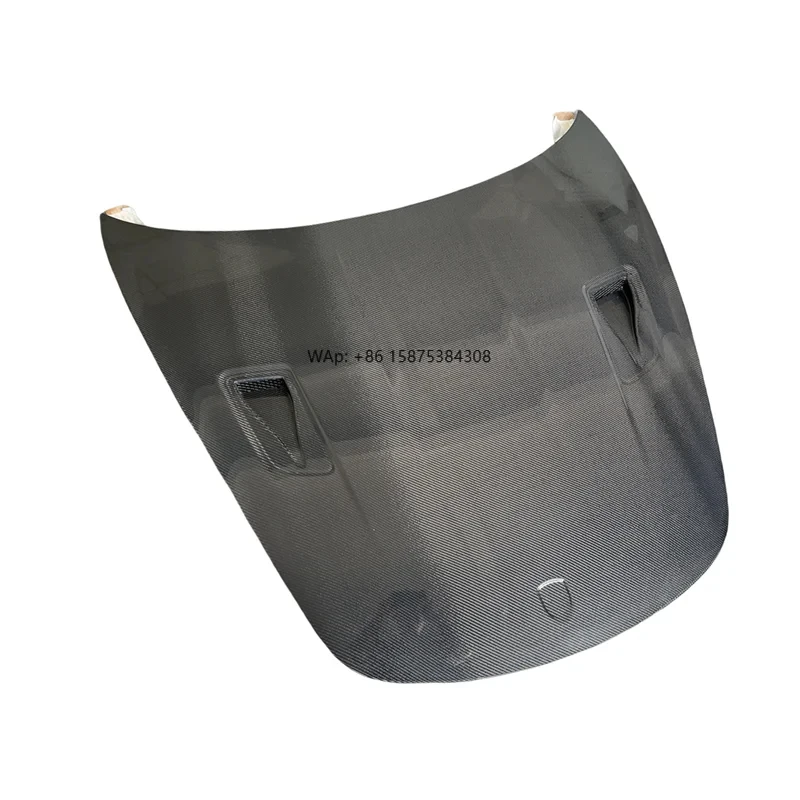 

Car Accessories RS Style 981 982 Carbon Fiber Engine Hood for 718 Cayman Boxster
