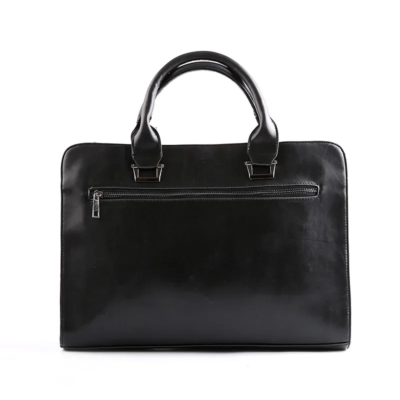 Laptop Briefcases for Men Bags Business Messenger Bag Vintage Crazy Horse Artificial Leather Handbag Casual Shoulder Bags Man