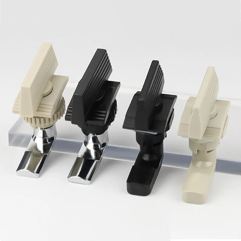 New Type Industrial Box Lock Plastic Door Lock Tongue Lock Cylinder Lock One Word Key Universal Cabinet Distribution Box Lock