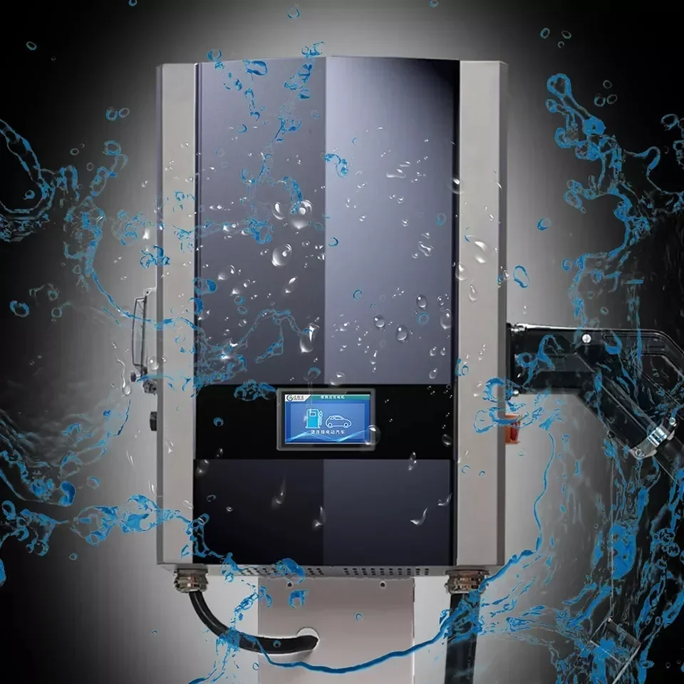 رائجة البيع الذكية تيار مستمر شاحن EV 7KW/ 20KW/30kW/40KW GB/T CCS1 CCS2 المقبس محطة شاحن EV من مختلف السيارات الكهربائية