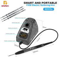SUNSHINE S210 Pro Smart and Portable Electric Soldering Iron Intelligent 100-450℃ Free Temperature Control Repair Tools