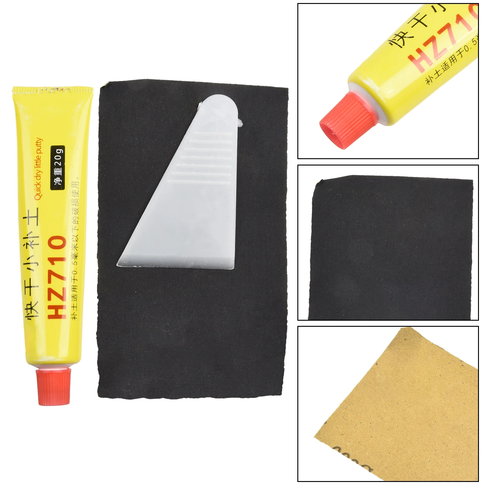 Car Body Putty Scratch Filler Smooth Painting Pen Scratch Repair Tool Accessory Handy And Portable Lightweight Repair Material