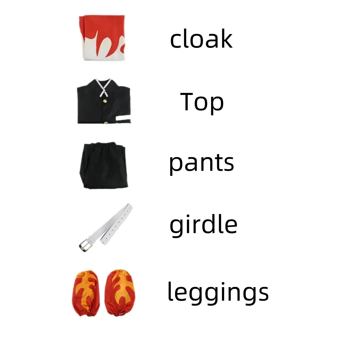 2025 New Anime Rengoku Kyoujuru Kimono Volwassen Kinderen Cosplay Kostuum Halloween Party Uniform Pruik