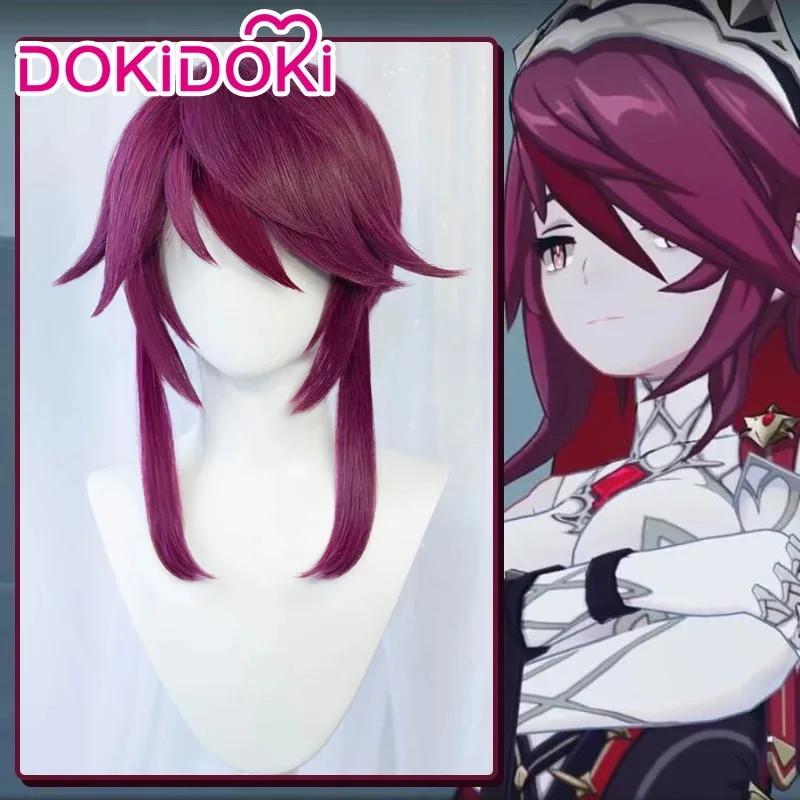 Game DokiDoki "Avalanche" features Rosalía's cosplay wig, suitable for Halloween and Christmas parties.