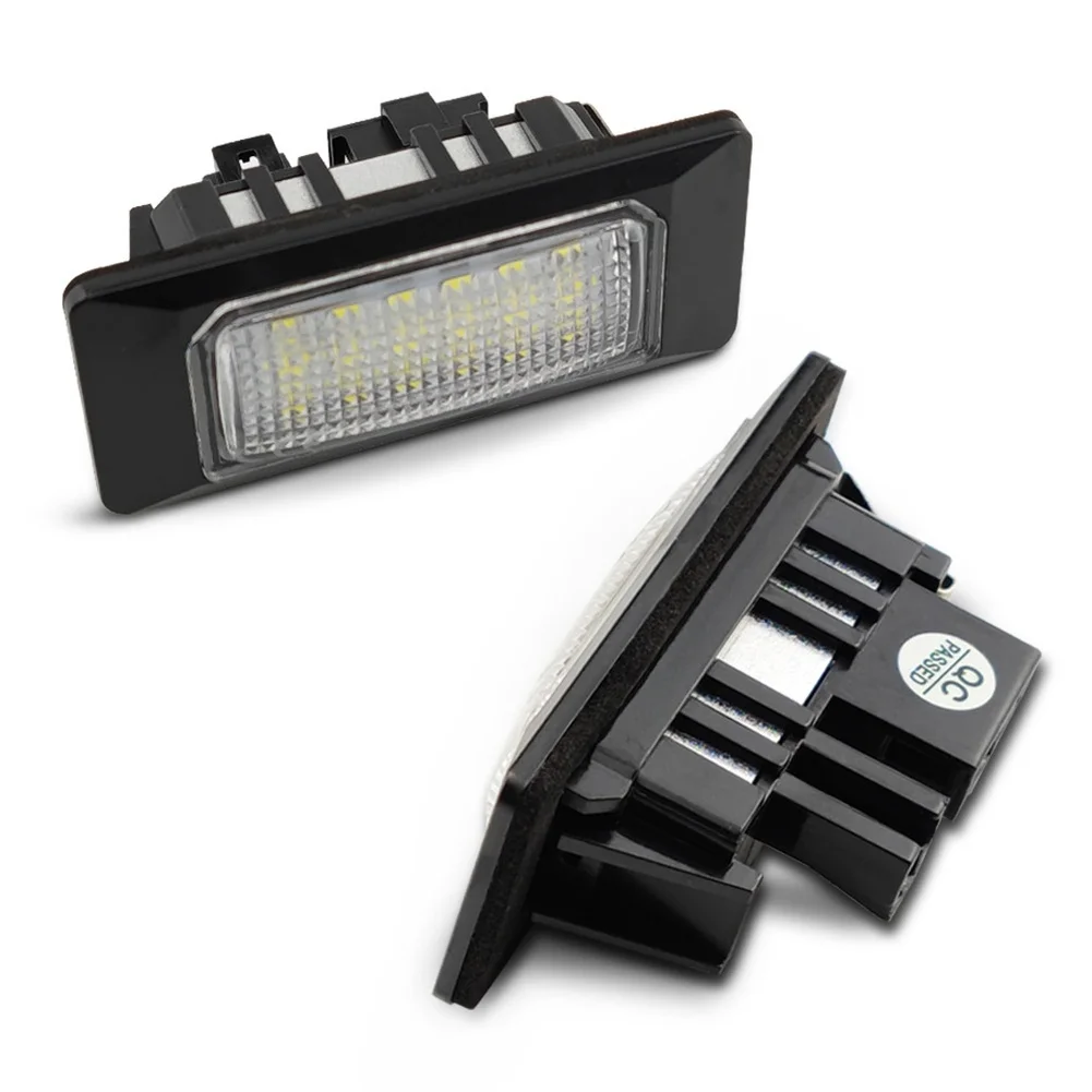 

LED License Plate Light Xenon White for B8 2007-2019 A5 B8 2009-2017 C7 2010-2018 A7 C7 2010-2018 Q5 8R 2008-2017