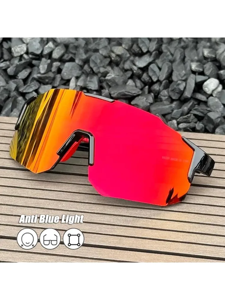 AliExpress CEYYOR Square Cycling Sunglasses Large Frame Shades UV Protection Sports Sun Glasses Windproof Hiking Climbing Women Men Goggles