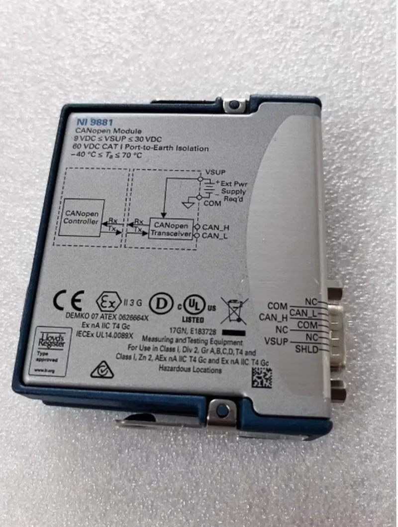 1PC National Instruments NI 9881 cRIO CANopen CAN Interface Module In Stock #familitrade