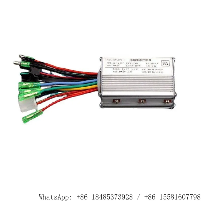 Multi-Voltage  Brushless Sine Wave Controller Aluminum Heat Dissipation Housing For Electric Scooter Mountain Bike Replacement
