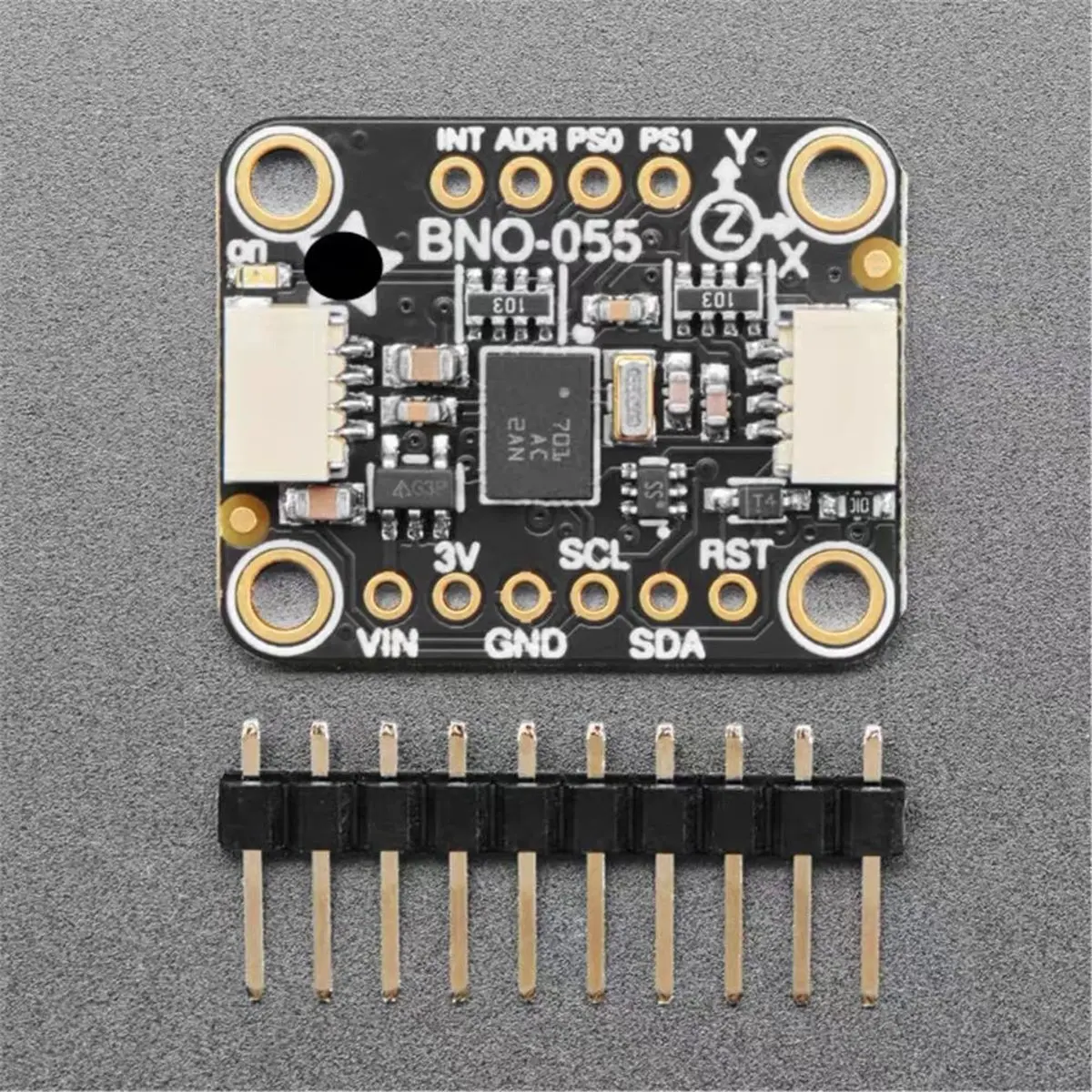 Capteur IMU d'orientation absolue 9-DOF L77A BNO055, module de capteur d'accélération et de champ magnétique avec interface STEMMA QT Qwiic