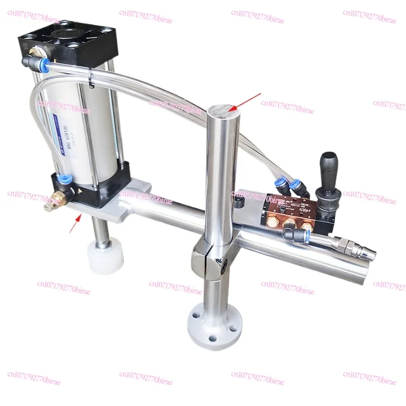 

Woodworking Precision Saw Pneumatic End Milling Material Fixed Bracket Push Table Cylinder Press