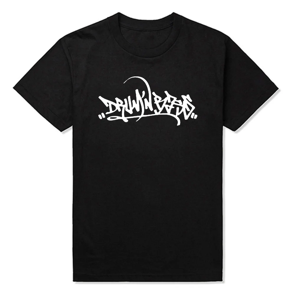 Guitar Player Drum Bass Rock Fashion Unique Classic Cotton T Shirt Men Round Collar Short Sleeve Drum and Bass T-shirt Design