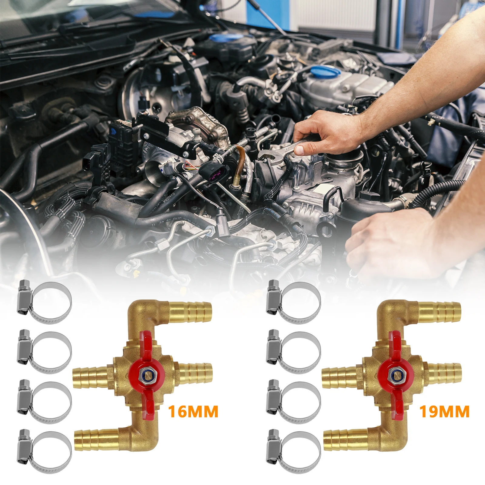 

Heater Control Valve with Brass Body Plated Shank Robust Heater Control Valve Multifunctional Manually Controlled Control Valve