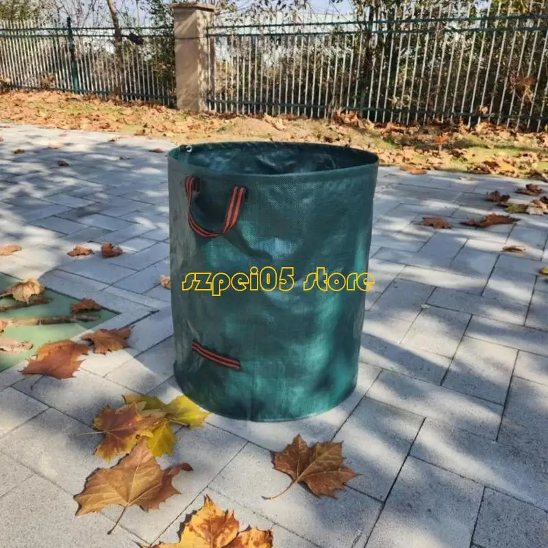 

45BE Reusable Garden Waste Sacks 300L Large Capacity Waterproof And Easy To Store For Home Gardeners And Landscapers