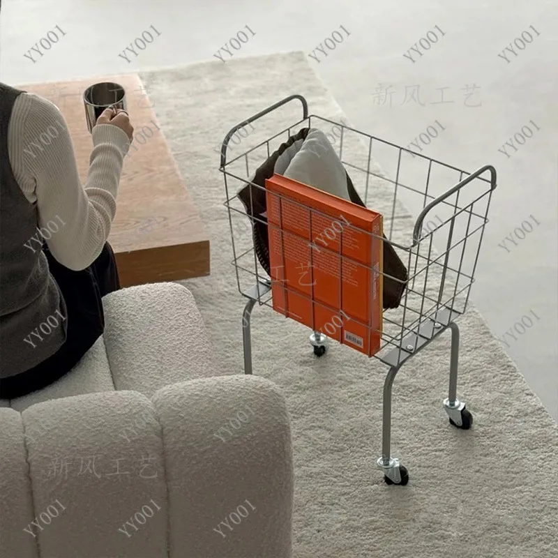 Rolling Laundry Basket with Wheels Large Capacity Storage Hamper for Bathroom Home Use