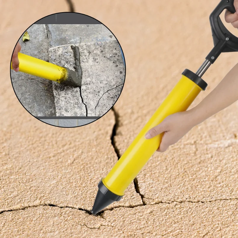 Grouting Gun Grouting Mortar Sprayer Applicator Cement Lime Pump Grout Filling Tools Caulking Gun With 4 Nozzles