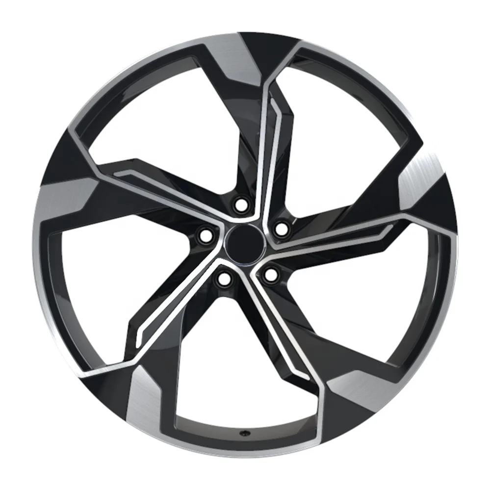 العلامة التجارية مبيعات المصنع مباشرة عجلة واحدة 18 19 20 21 22 23 24 26 بوصة عجلات سيارة مصنوعة من خليط معدني مخصصة #5