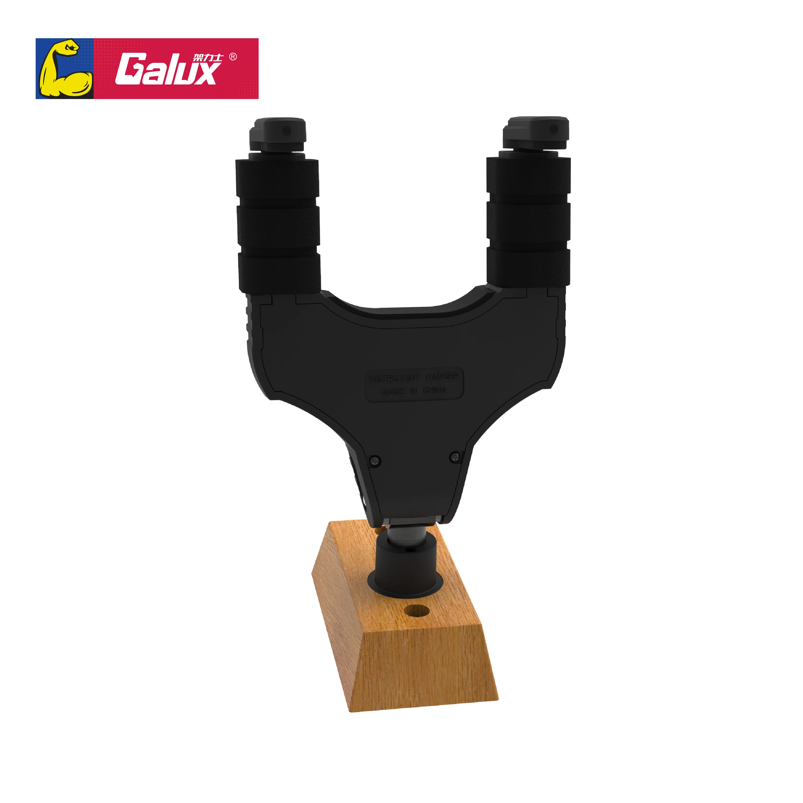 GALUX GH-110W Guitar Wall Holder Mount Stand Zinc Alloy Gravity Self-Locking Guitar Hook Wall Hangers Guitar Parts & Accessories