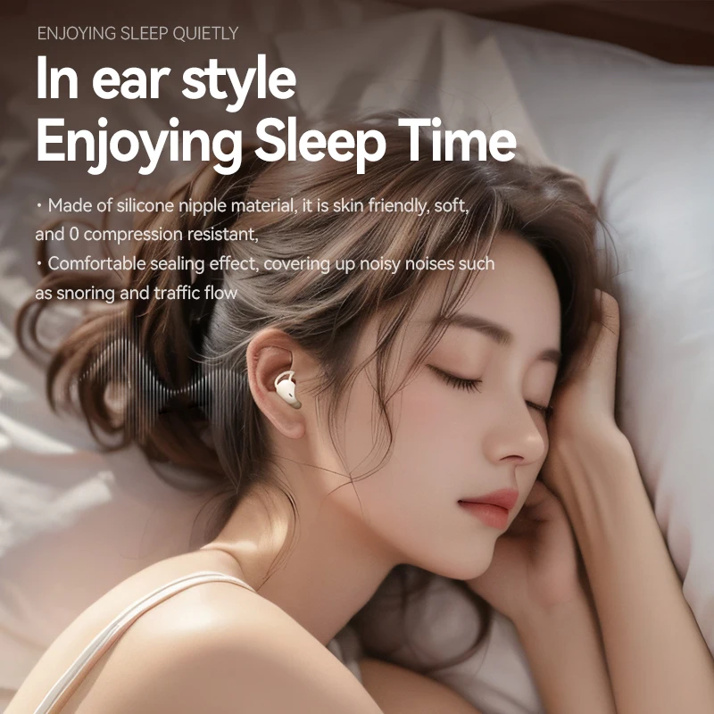 Berlin Voice Sleep Bluetooth Earbuds In Ear Soundproofing Earplugs No Pressure Ear Invisible Zero Sense