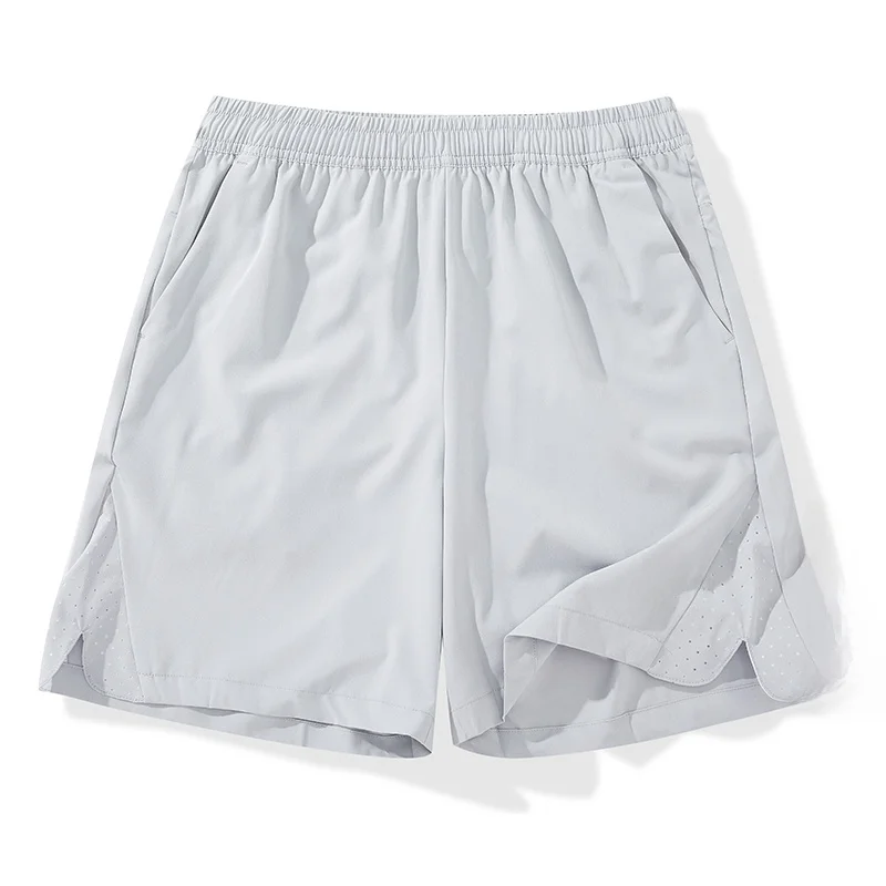 

Мужские повседневные спортивные брюки-шорты для активного отдыха, быстросохнущие, дышащие, для пляжа, бега, бадминтона, ханьфу