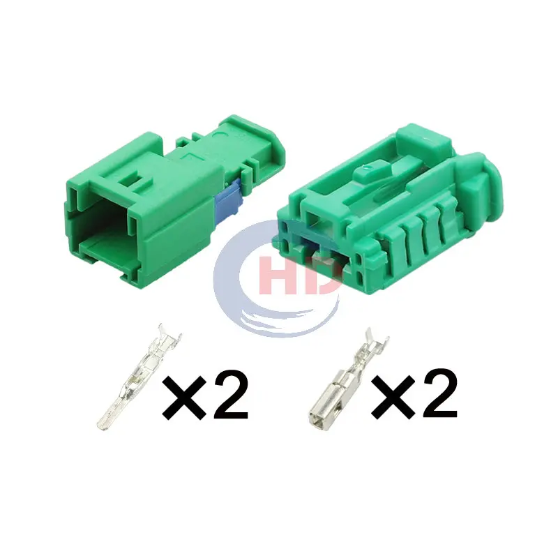 1-20 sets 2pin Automotive Electrical Wiring Harness Connector 98824-1025 98819-1025