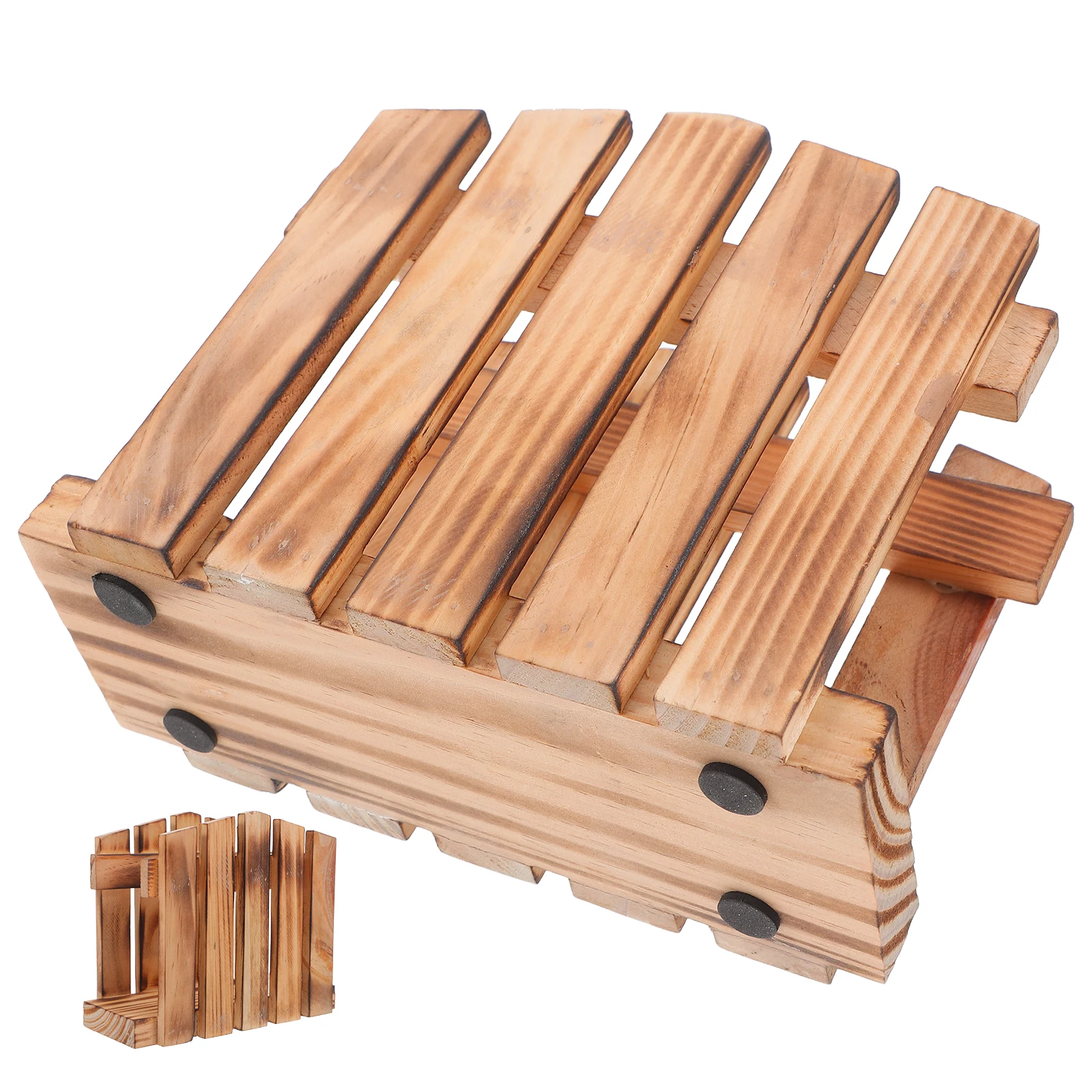 

Wooden Napkin Stand Dinner Table Decor The Fence Farmhouse Kitchen Holder Decorative Paper Towel Light Brown