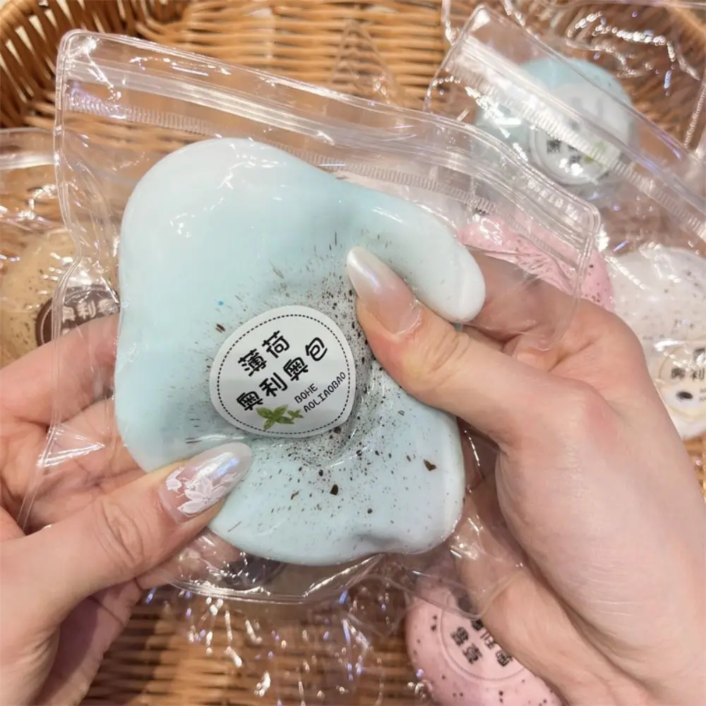 ألعاب الضغط على شكل كرة قطة مخلب قطيفة مثيرة للاهتمام ملونة بطيئة الارتداد ألعاب الضغط الكرتونية الإبداعية