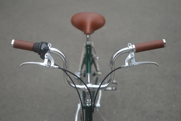 1 Paar Rennrad-Bremshebel, Retro, faltbar, Fahrradgriff, Aluminiumlegierung, passend für C-Bremse, V-Bremse, Fahrradzubehör – Detail 9