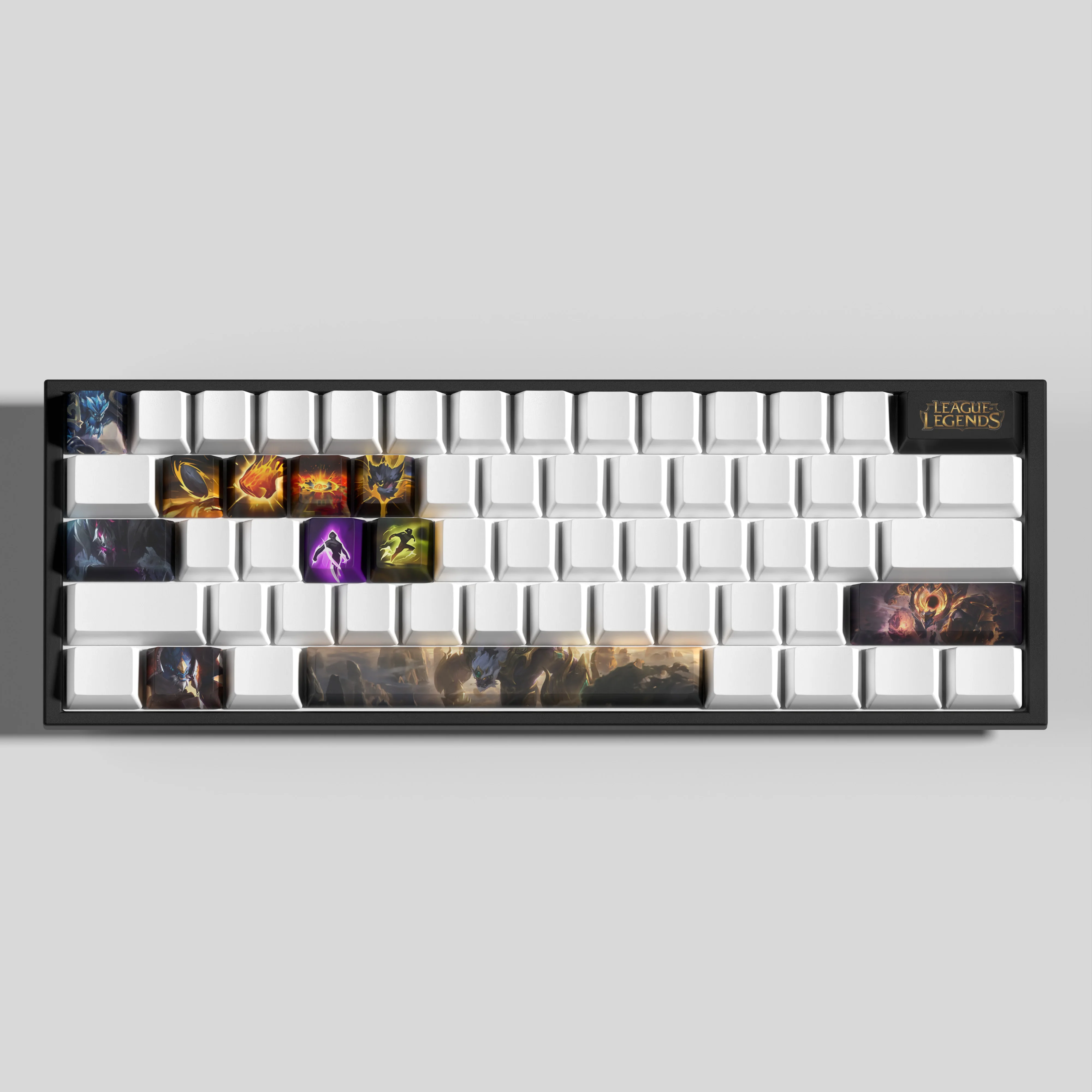 Malphite keycaps League of Legends keycaps  game keycaps OEM Profile 12keys PBT dye sub keycaps