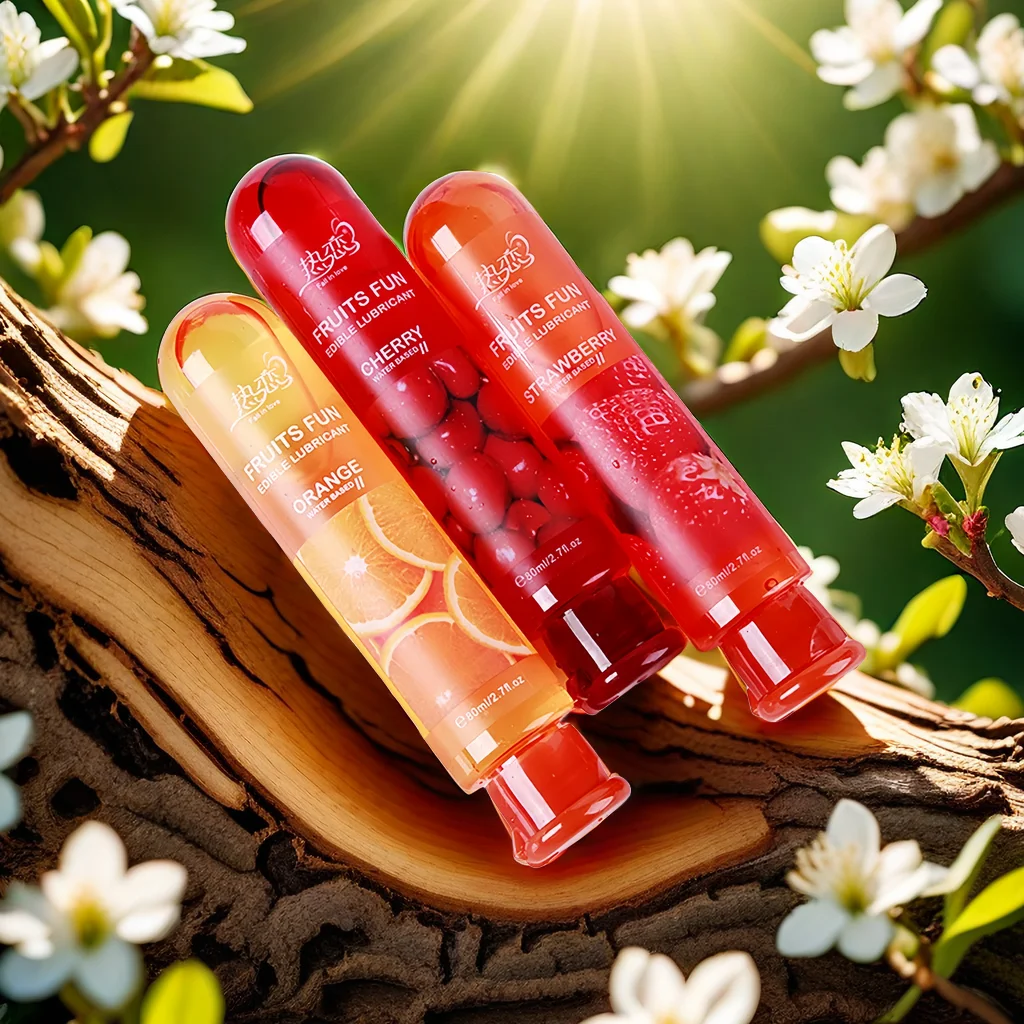 Lubrication for Men Fruit Flavored Gel Sexual Oiler for Intimate 80ml Water Based Syringe Nozzle Tip Adult Lubricants 1 PCS image 4